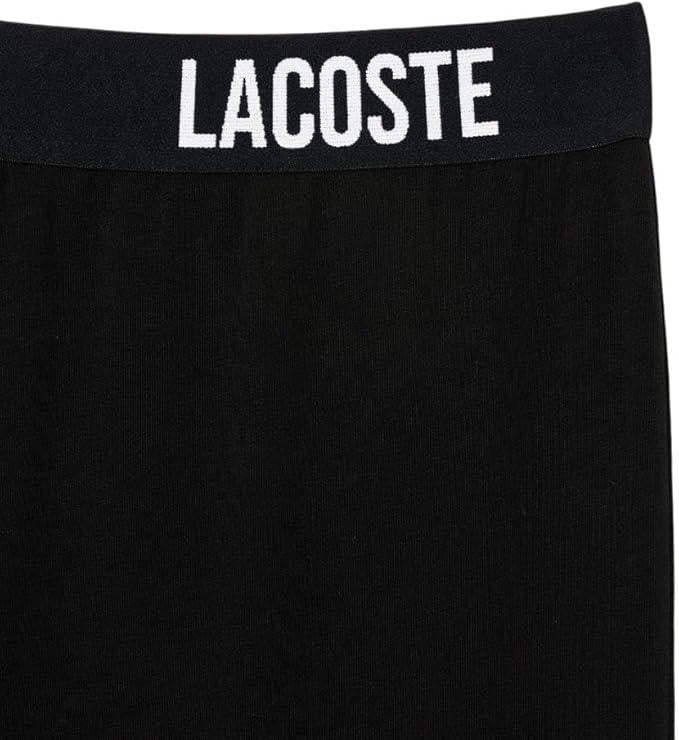 Translation missing: en.Lacoste Men's Straight Leg Pajama Pant Black Size XL With Croc Waistband Jersey