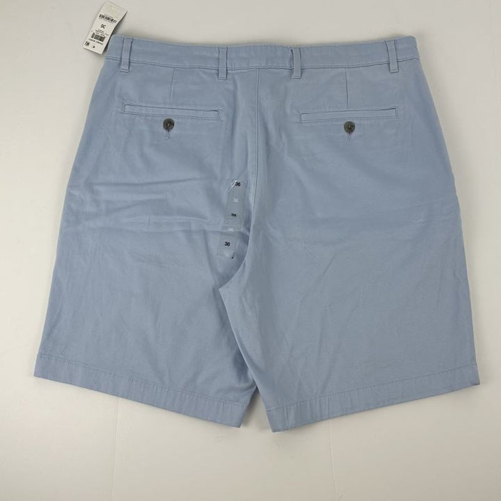 Translation missing: en.Alfani Men's Regular-Fit 7" Chino Shorts in Croquis Blue-36