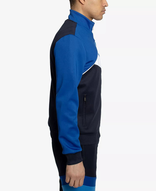 Translation missing: en.Sean John Men's Color Blocked Track Jacket in Night Sky-Size Large