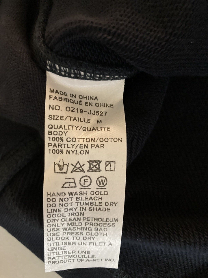 Translation missing: en.Zucca Men's 14 COTTON HOODED SWEATSHIRT Navy/Green-Medium