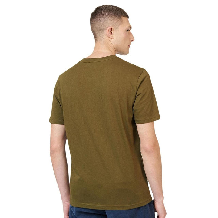 Translation missing: en.Ben Sherman Men's Signature Target Graphic T-shirt - Khaki Green-Small