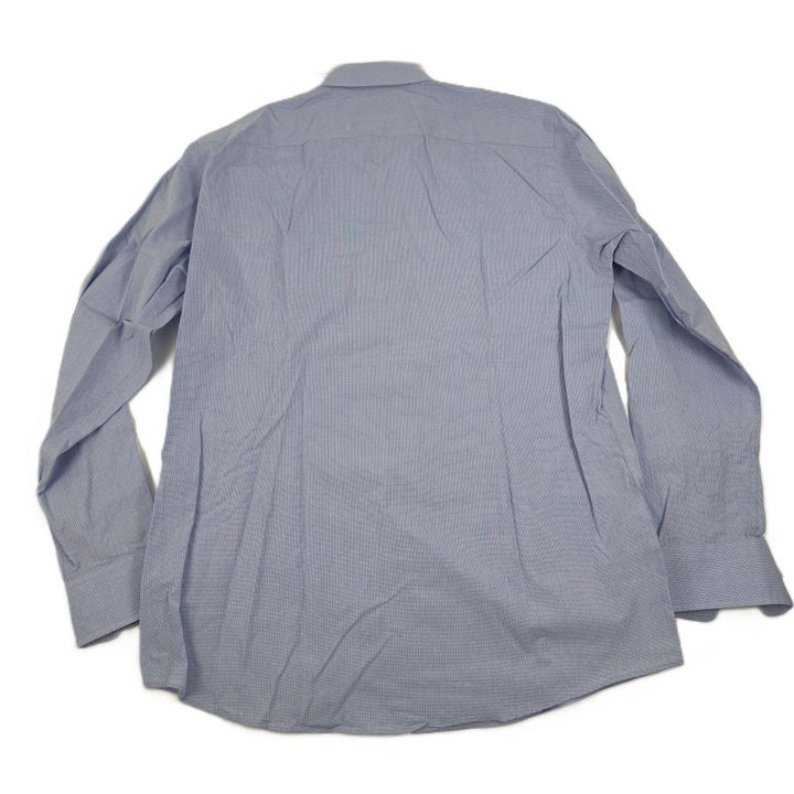 Translation missing: en.Hugo Boss Mens Marley Sharp Fit Micro Dot Dress Shirt in Blue-16L 34/35