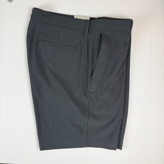 Translation missing: en.PGA Tour Golf Shorts Caviar Heather Black Size 36 Two-Tone 8in Inseam