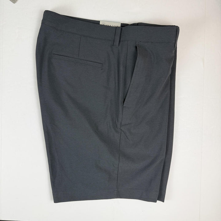 Translation missing: en.PGA Tour Golf Shorts Caviar Heather Black Size 36 Two-Tone 8in Inseam
