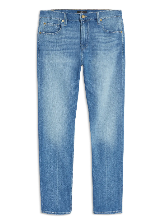 Translation missing: en.7 for All Mankind Men's Adrien Slim-Fit Jeans in Welch Blue-Size 28x32