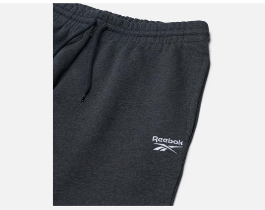Translation missing: en.Reebok Men's Fleece Sweat Pants Dk Grey Htr Size XL Versatile Elastic Drawstring