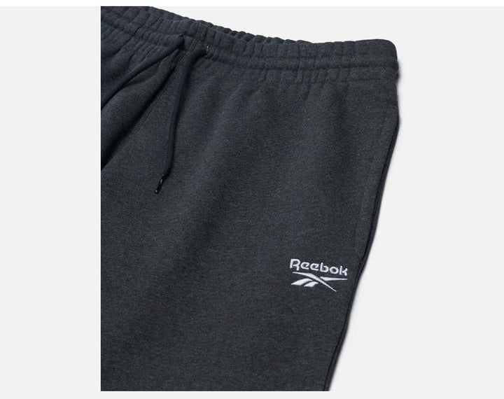 Translation missing: en.Reebok Men's Fleece Sweat Pants Dk Grey Htr Size XL Versatile Elastic Drawstring