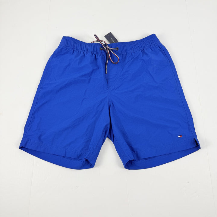Translation missing: en.Tommy Hilfiger Men's Maillot Solid 7" Swim Trunks - Cobalt Blue-Size Small