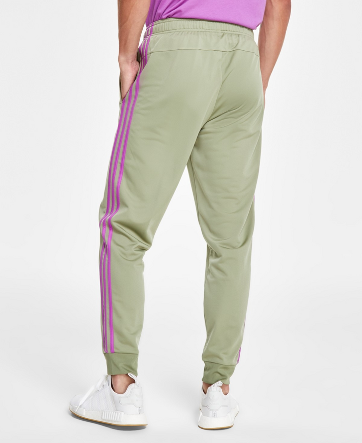 Translation missing: en.adidas Men's Tricot Jogger Pants - Tent Green/Purple-Size Small 28-30W