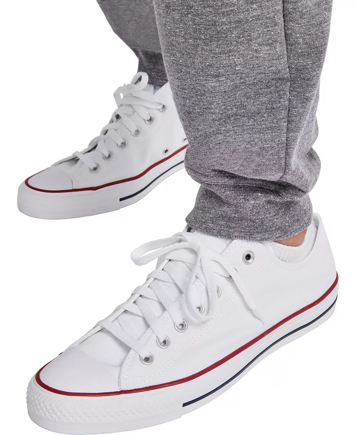 Translation missing: en.Hanes Men's Tri-Blend French Terry Jogger Pants Gray Black Heather-Medium 32-34W