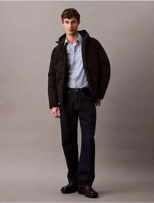Translation missing: en.Calvin Klein Reversible Puffer Jacket Black Beauty Size Small Down Fill Mens