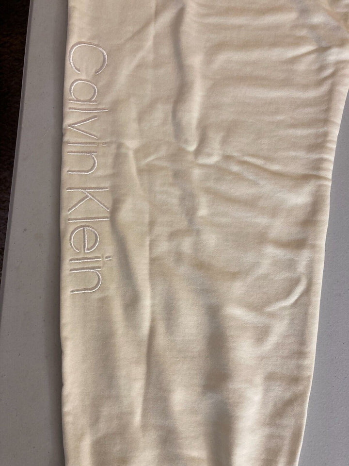 Translation missing: en.Calvin Klein Men's French Terry Jogger in Papyrus 40FM285102-2XL
