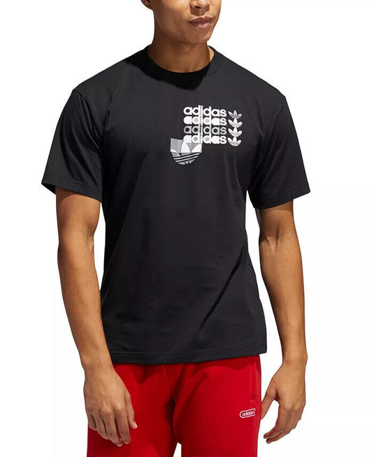 Translation missing: en.adidas Originals Men's Forum T-Shirt in Black-Size Small