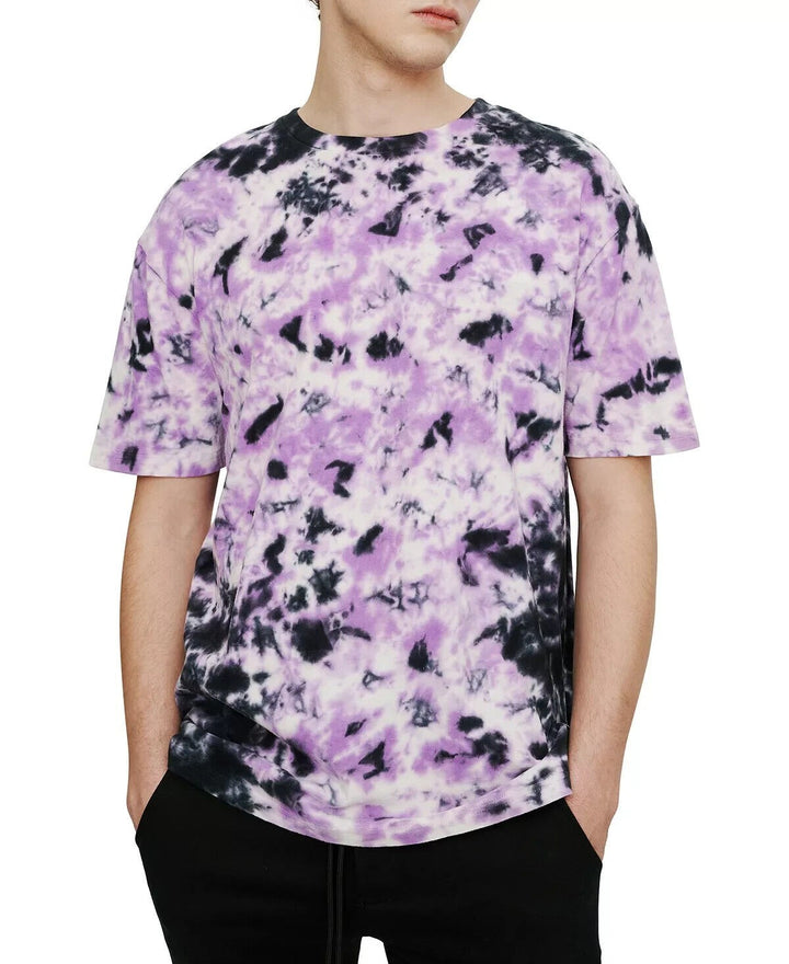 Translation missing: en.Elevenparis Mens Throwback 2020 Graphic T-Shirt Blue Nights Tie Dye-Size Small