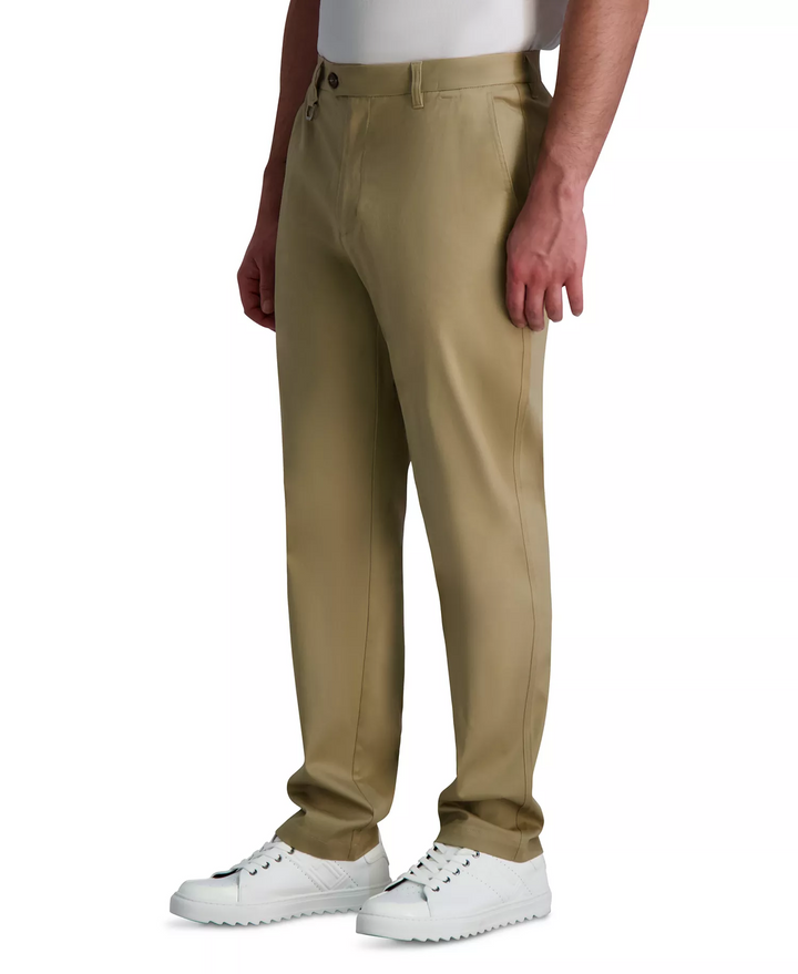 Translation missing: en.Karl Lagerfeld Paris Men's Straight-Fit Chino Pants Cotton Blend Tan-34/32