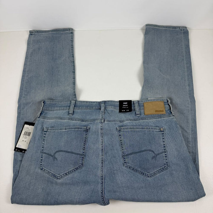 Translation missing: en.Mavi Men's Zach Straight Leg Stretch Jeans in Sky Seattle Blue-38x32