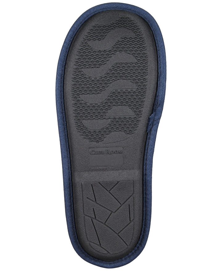 Translation missing: en.Club Room Eden Barn Plaid Comfort Soles Hoodback Slippers Green Multi-Medium 8-9