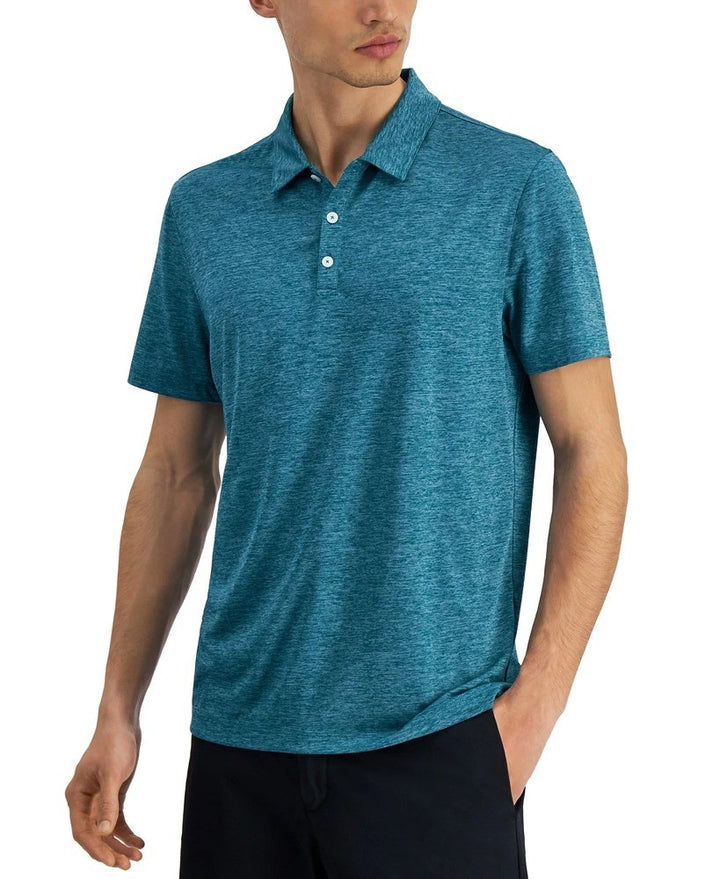 Translation missing: en.Alfani Polo Shirt Men's Small Turquoise Performance Stretch Moisture Wicking