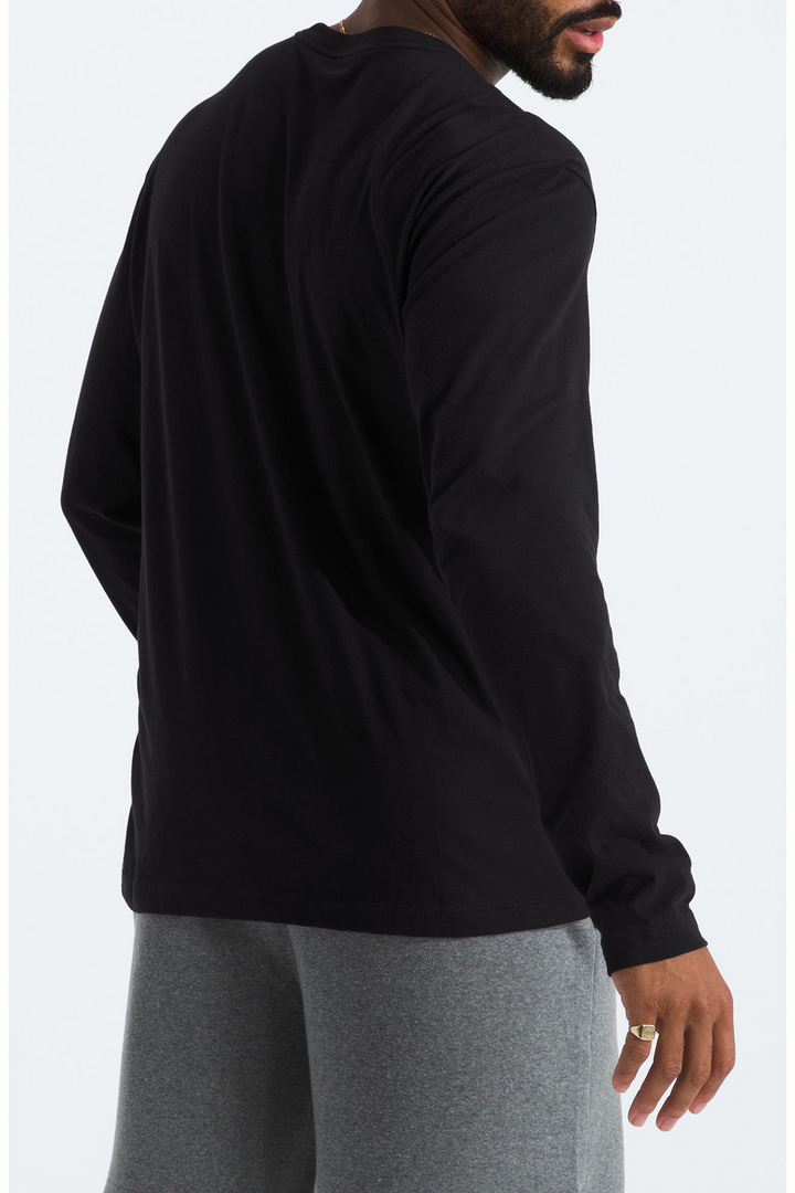 Translation missing: en.The North Face Men's Evolution Long-Sleeve Logo T-Shirt - TNF Black-Small
