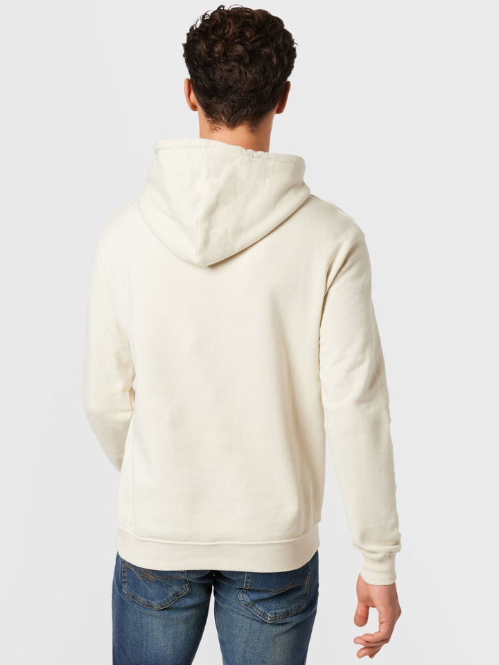 Translation missing: en.Cotton On Men Essential Fleece Pullover Hoodie in Ecru-Medium