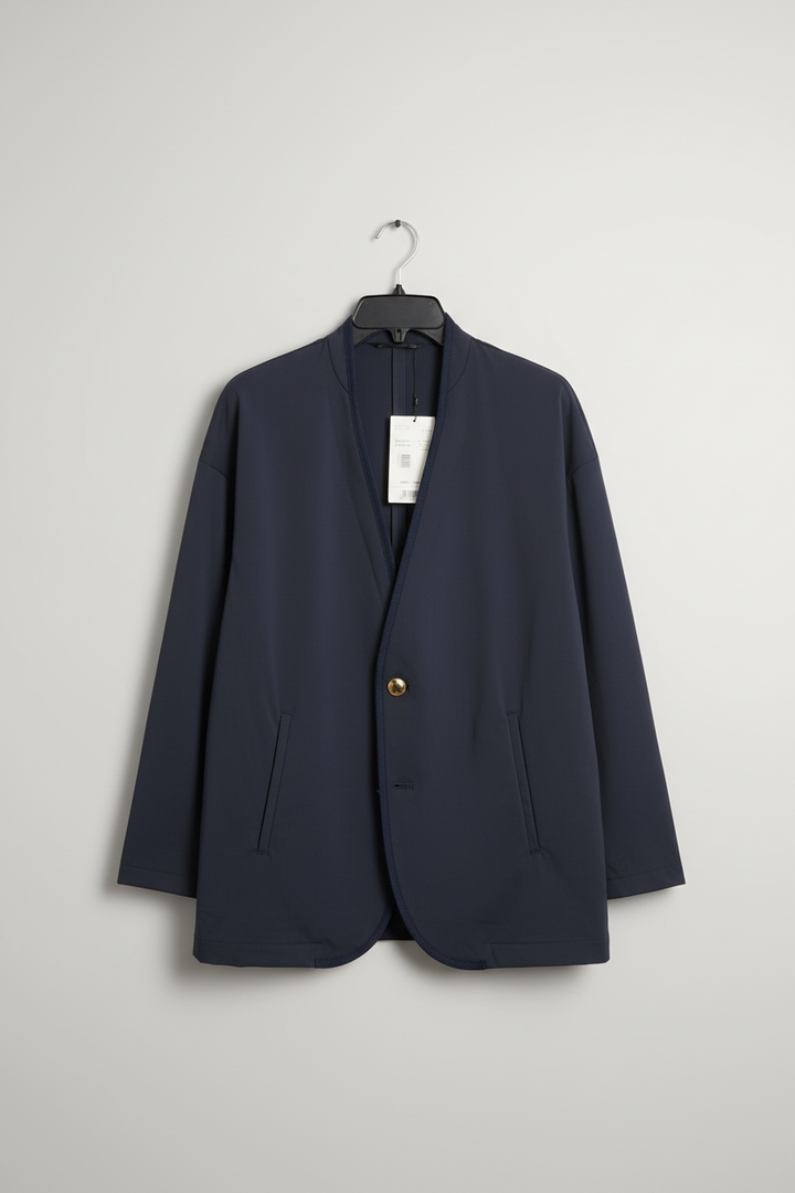 Translation missing: en.ZUCCa 4 CARVICO Navy Blue Blazer CZ19FD520-Size Small