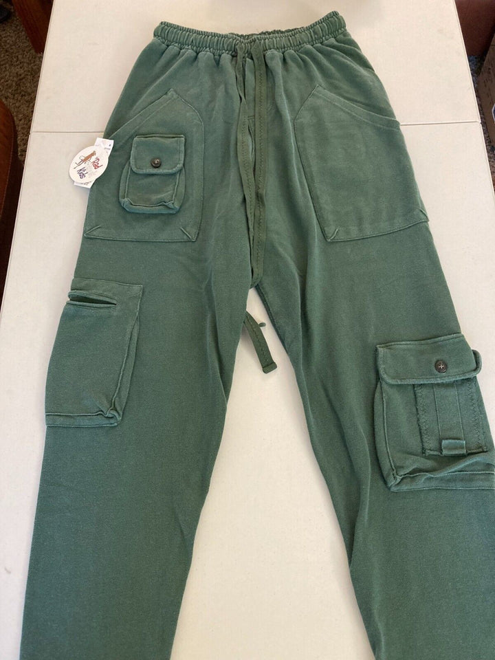 Translation missing: en.The Rad Black Kids Italian Hunting Pants Green-Size Medium