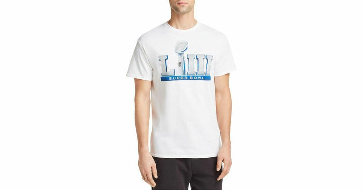Translation missing: en.Junk Food Super Bowl 53 Atlanta 2019 Graphic Tee White All Sizes
