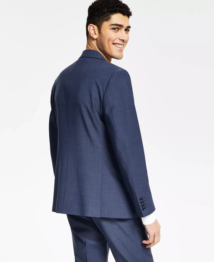 Translation missing: en.Bar III Men's Slim-Fit Wool Blend Solid Suit Jacket Only in Blue-44S
