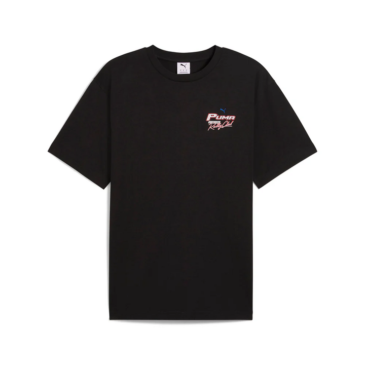 Translation missing: en.Puma Men's Moto Semi-Rubber Print Graphic T-Shirt-Black-Small