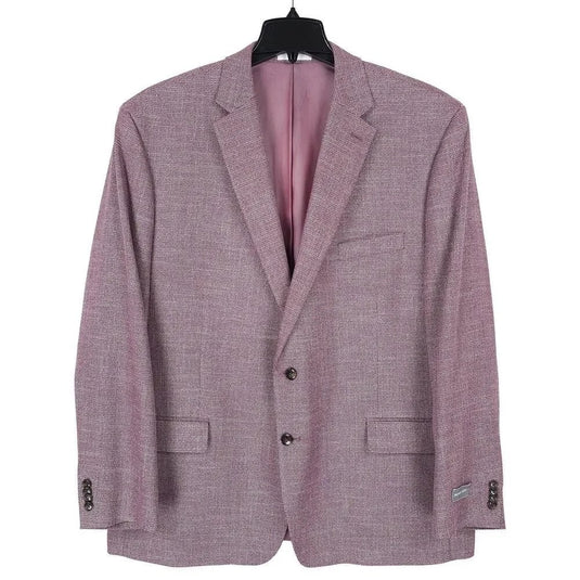 Translation missing: en.Michael Kors Kent Men's Classic-Fit Sport Coat Stretch Reg Fit Mulberry-42R