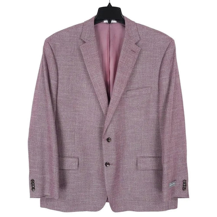 Translation missing: en.Michael Kors Kent Men's Classic-Fit Sport Coat Stretch Reg Fit Mulberry-42R