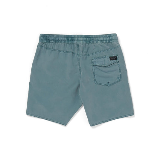 Translation missing: en.Volcom Men's  Center Trunk 17 Swim Trunks Service Blue-2XL