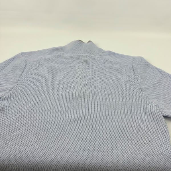 Translation missing: en.The Men's Store Cotton Birdseye Regular Fit Half Zip Mock Neck Sweater Blue-Med
