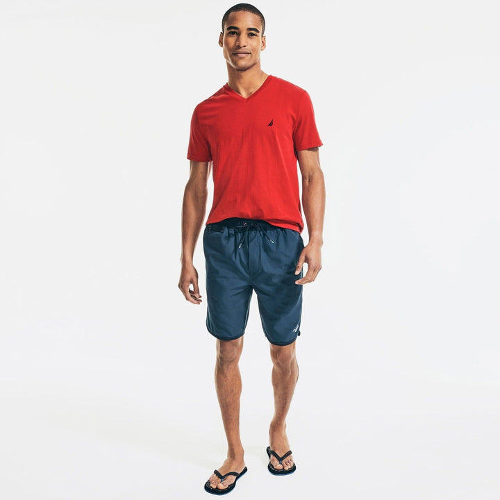 Translation missing: en.Nautica Men's 9" Stretch Performance Shorts in Deep Dive Wash Blue-Large 36-38W