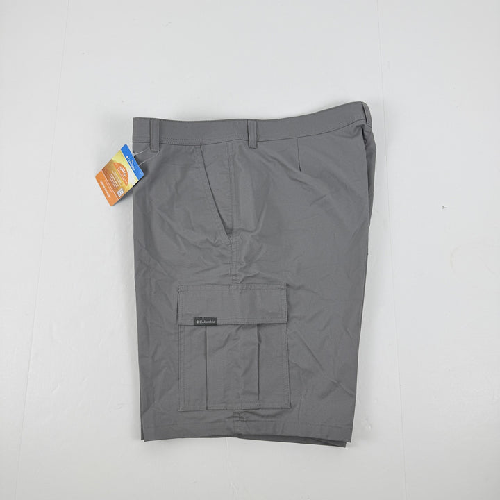 Translation missing: en.Columbia Men's Rapid Rivers Cargo Shorts Cotton Blend Stretch City Grey-42W
