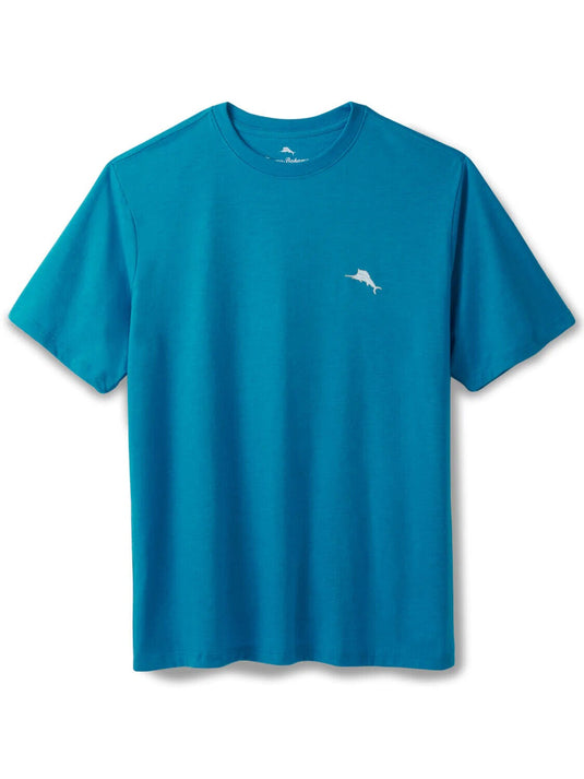 Translation missing: en.Tommy Bahama Men's Beast Graphic T-Shirt in Picasso Blue-Size Small