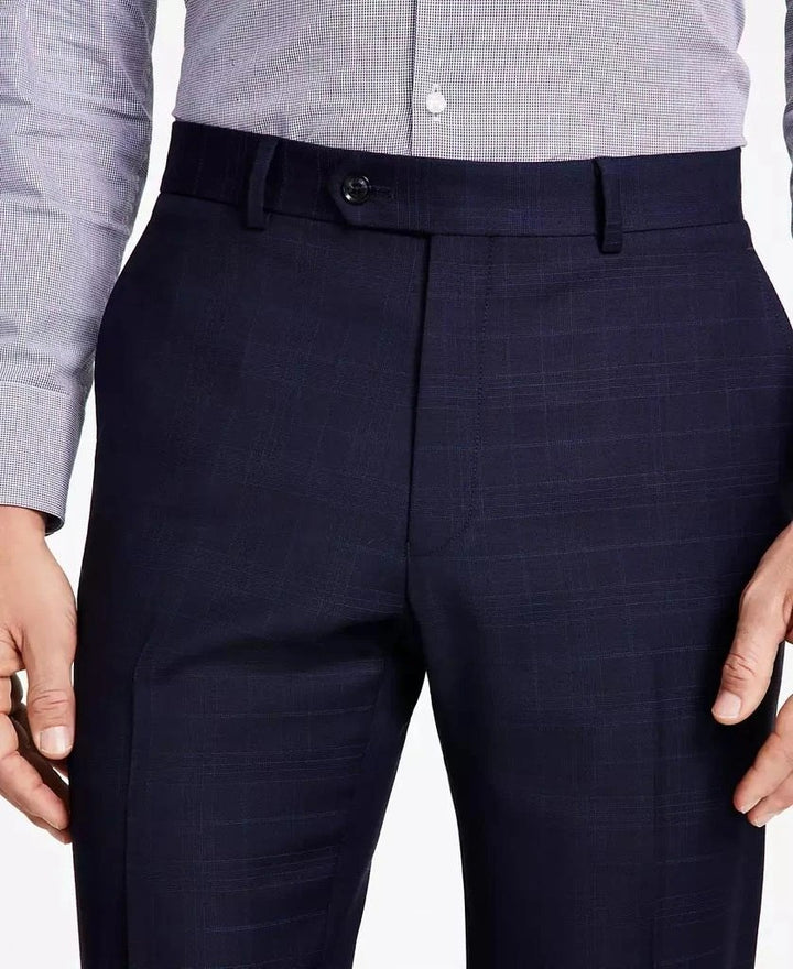Translation missing: en.Tommy Hilfiger Ryland Dress Pants Mens 30x32 Blue Modern-Fit Stretch Wool Blend