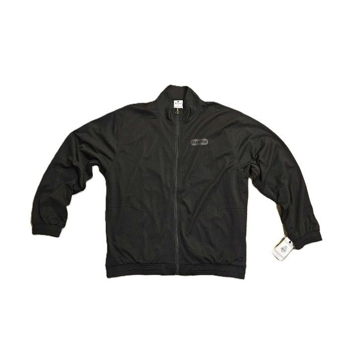 Translation missing: en.Champion Track Jacket Black Size Large Attack Reg-Fit Mesh Full-Zip