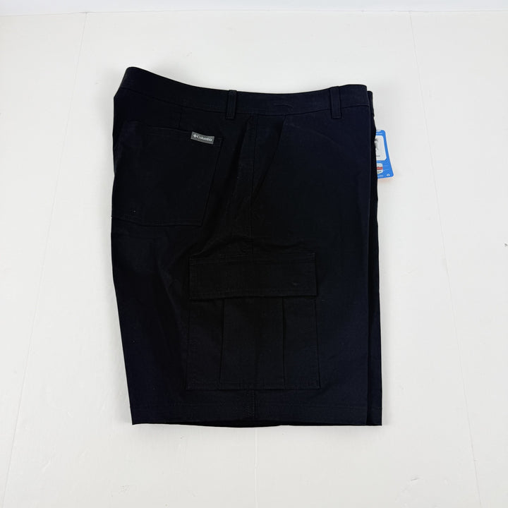 Translation missing: en.Columbia Men's Rapid Rivers Cargo Shorts Cotton Blend Stretch Black-38W