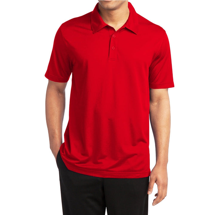 Translation missing: en.Galaxy by Harvic Men's Dry Fit Moisture-Wicking Polo Shirt Red - 2XL