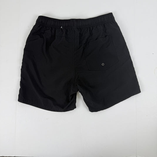 Translation missing: en.Cotton On Men's Kahuna Drawstring Shorts 5in Inseam Pockets Black-Small