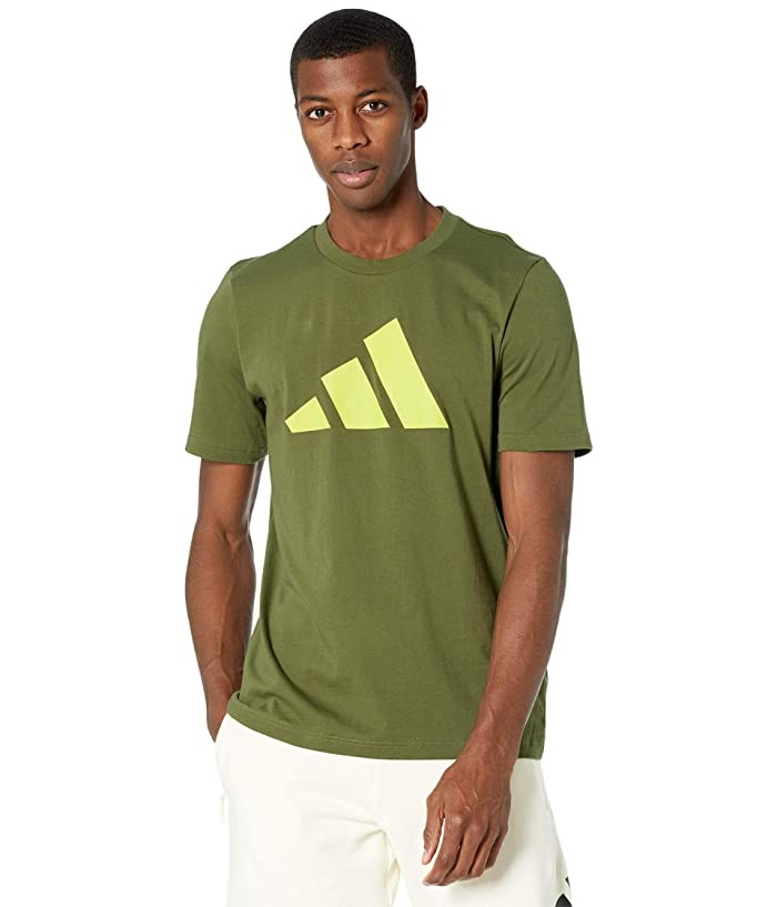 Translation missing: en.Adidas Men's Sportswear Future Icons Logo T-Shirt Wild Pine Green-Small