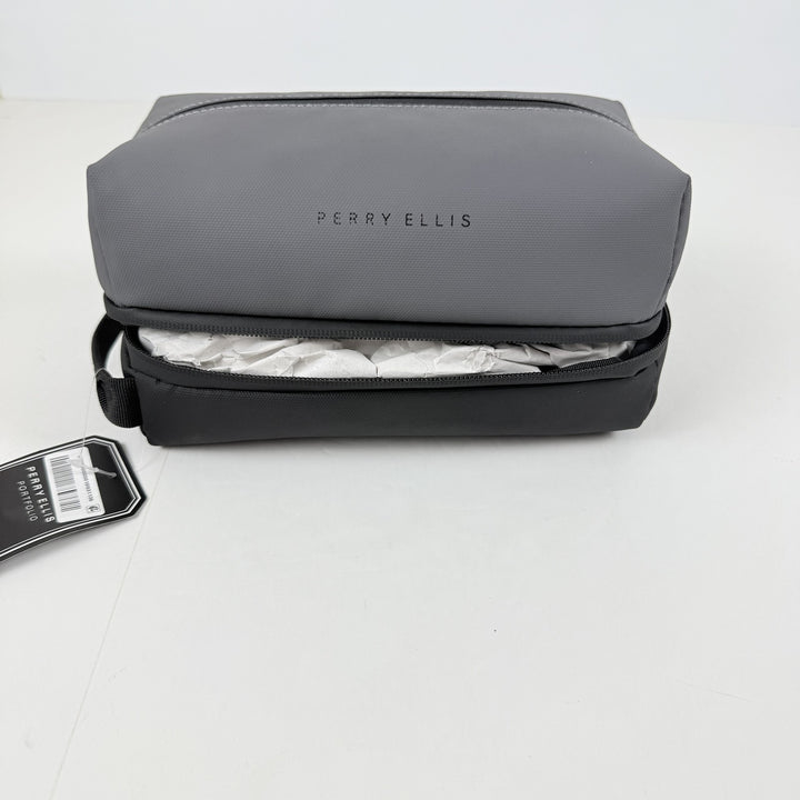 Translation missing: en.Perry Ellis Portfolio Men's Gray Nylon Travel Case - Grey-O/S