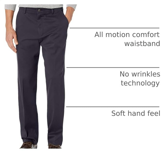Translation missing: en.Dockers Mens Easy Khaki Classic Fit Stretch Pants Comfort Waist Coffee Bean-3634