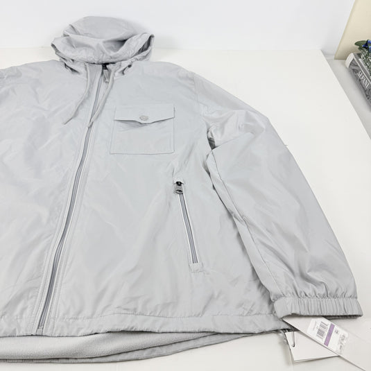 Translation missing: en.Calvin Klein Men's Polar-Fleece-Lined Windbreaker Grey-2XL