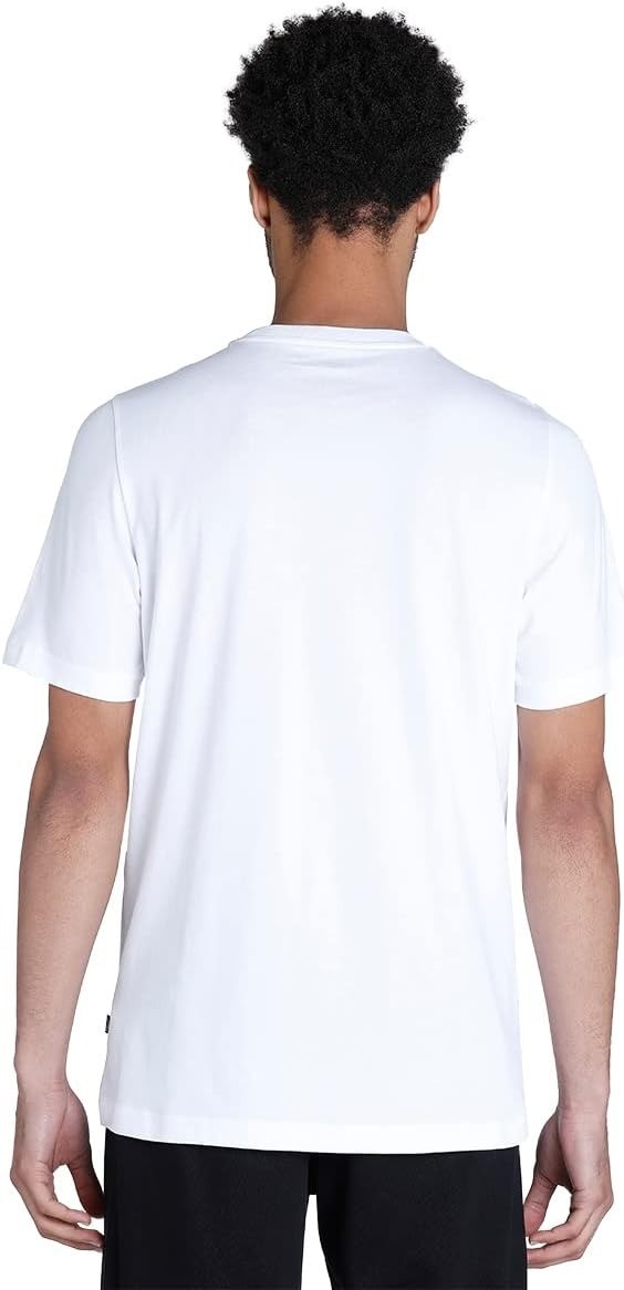Translation missing: en.Puma Men's Crewneck Graphic Court Basketball Short Sleeve T-Shirt White-XL