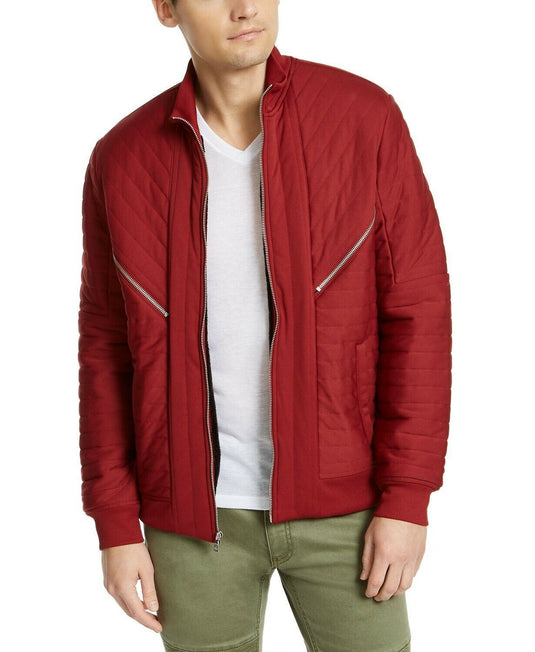 Translation missing: en.INC Men's Burton Quilted Jacket in Chinese Apple Red-Size 3XL