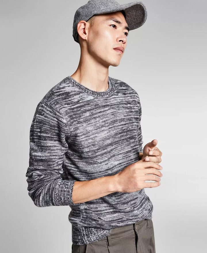 Translation missing: en.And Now This Men's Regular-Fit Marled Brushed Sweater Grey Heather-Small