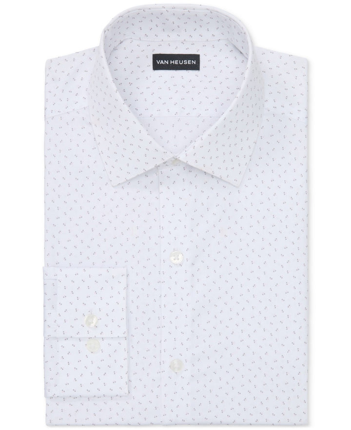 Translation missing: en.Van Heusen Men's Regular-Fit Wrinkle-Free Dress Shirt - Pink Pearl-16-16.5 34/35