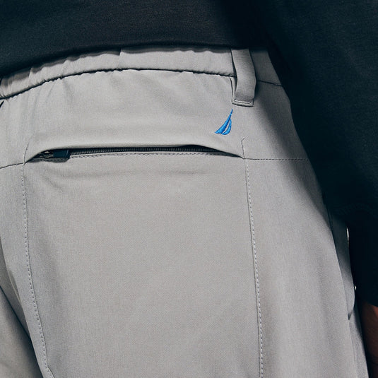 Translation missing: en.Nautica Mens Navtech Performance Slim-Fit Utility Pants in Pewter Grey-38Wx30L